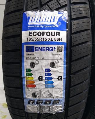 2 GOMME NUOVE 185 55 15 INFINITY