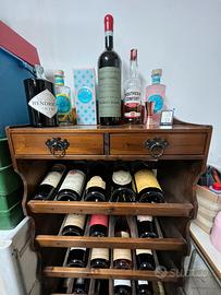 Cantina vini mobile per vino bar vintage epoca