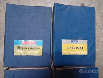 Autocarri Fiat 616 N2/4 N3 Catalogo Ricambi origin