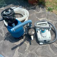 filtro a sabbia tillvex e robot intex