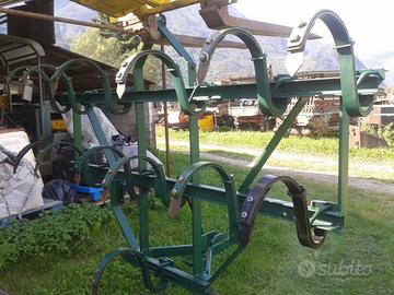 Erpice / Tiller, coltivatore 13 ancore a balestra