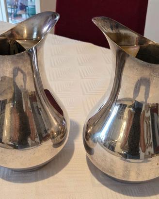 Coppia di Brocche Vintage in Silver plated