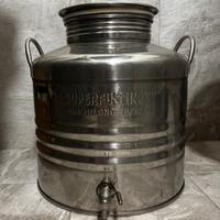 fustino in acciaio per alimenti