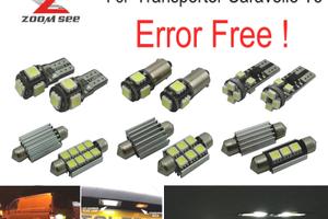 KIT 22 LAMPADE LED INTERNE PER VOLKSWAGEN VW TRANS