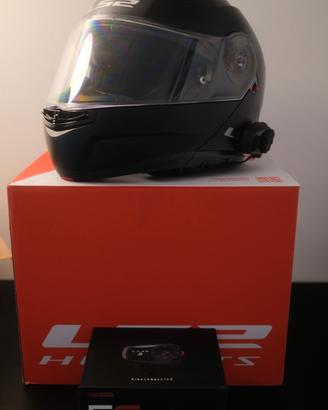 CASCO MODULARE LS2 M+ INTERFONO SENA 5S