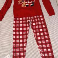 Pigiama natalizio bimbo/a 9-10 anni nuovo