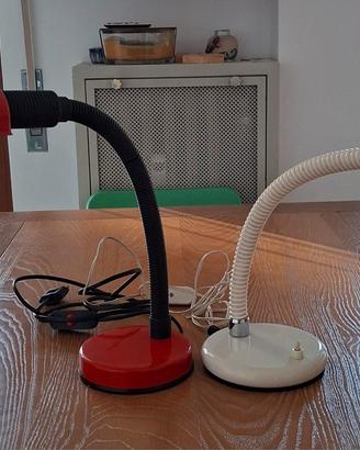 Coppia di lampade vintage orientabili - Space age