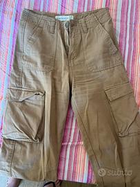 Pantaloni Cargo beige