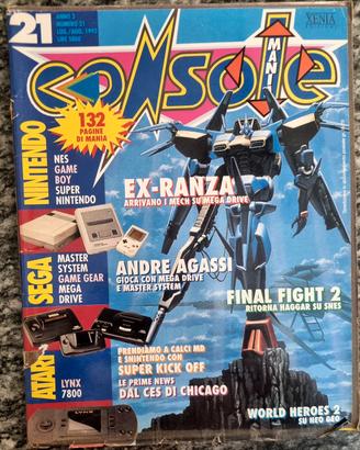 Console Mania n.21 Luglio Agosto 1993 Anno 3