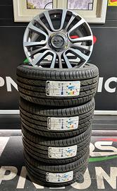 CERCHI PIU GOMME FIAT 500 L DA 17 POLLICI