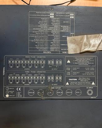 dimmer luci per faretti teatro