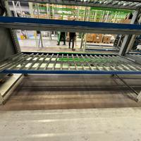Scaffalature usate scaffalature con rulliere