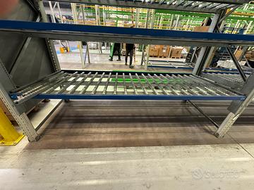 Scaffalature usate scaffalature con rulliere
