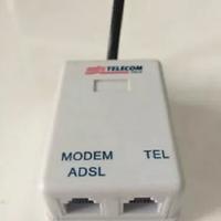 Filtro ADSL Rj11 TELECOM Plus Filter Presa Plug pe