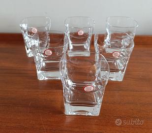 Set 6 Bicchieri Whisky Cristallo
