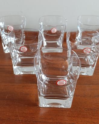 Set 6 Bicchieri Whisky Cristallo