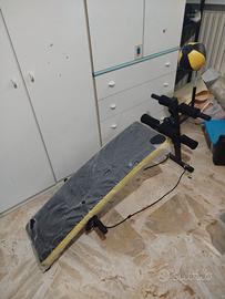 SET COMPLETO PALESTRA HOME FITNESS – PANCA + MANUB