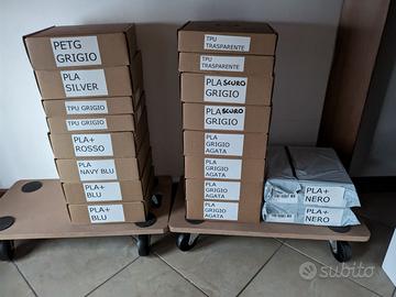 PETG TPU PLA Matte Silk Filamento Stampa 3D