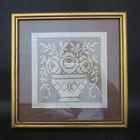 Quadretto ricamo a mano