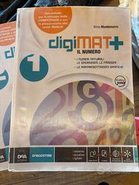 Libri matematica DIGIMAT +  8 VOLUMI