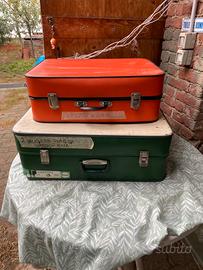 Coppia di valigie vintage anni ‘70