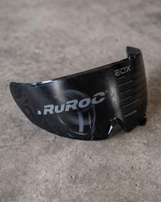 Visiera Ruroc EOX Nera / Dark Smoke - NUOVA
