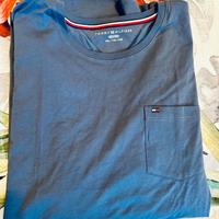 T-Shirt Tommy Hilfiger uomoXXL blu/azzurra