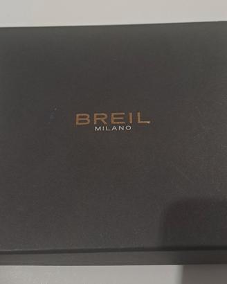 Portafoglio BREIL da uomo in pelle nero nuovo