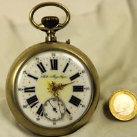 Orologio da carozza " Anti Magnetique " nikelato