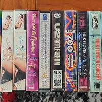 Lotto 22 videocassette VHS MUSICA