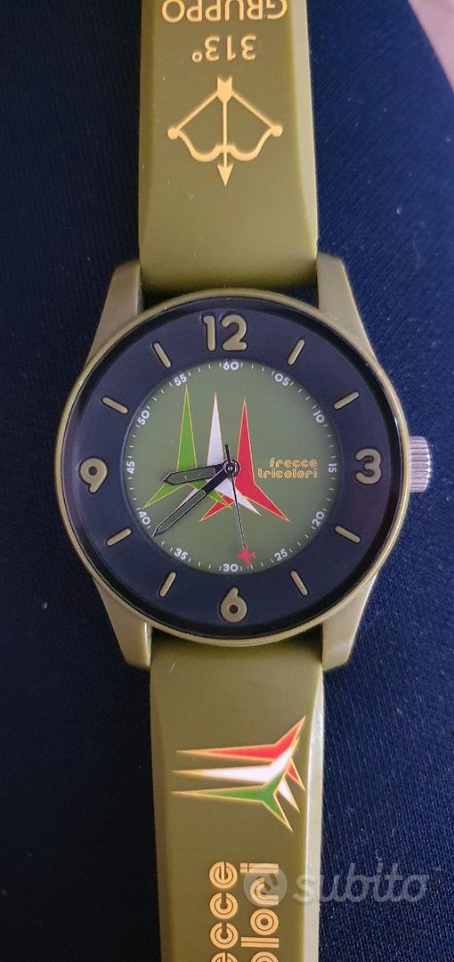 Orologio pilota Aeronautica Militare Frecce Tricol Collezionismo