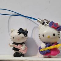 Set 2 Ciondoli Hello Kitty Rock Band 🎸(Vintage 20