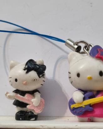 Set 2 Ciondoli Hello Kitty Rock Band 🎸(Vintage 20