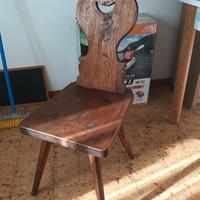 sedie legno massello 