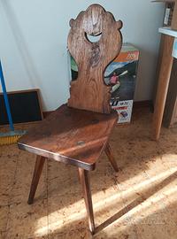 sedie legno massello 