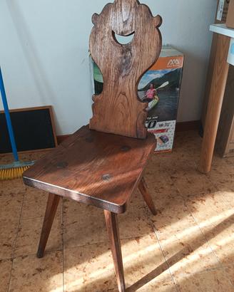 sedie legno massello 