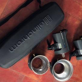 X2 Elinchrom 400 lite 4. - flash studio lite4