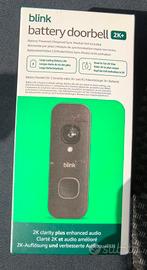 Blink Battery Doorbell 2K+ videocitofono 