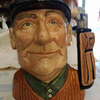 Grande boccale Royal Doulton-Golfer