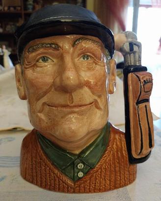 Grande boccale Royal Doulton-Golfer