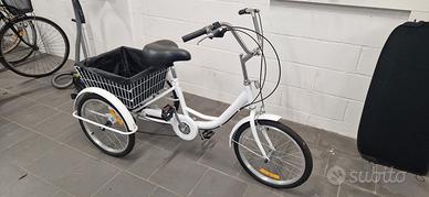 bicicletta a 3 ruote per Anziani e Adulti