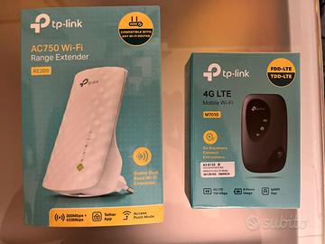 Router wifi per sim dati e extender wifi tp Link