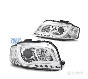 FARI AUDI A3 8P 03-08 LUCE DIURNA TUBE LIGHT FONDO
