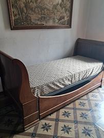 ANTICO LETTO "A BARCA" ORIGINALE