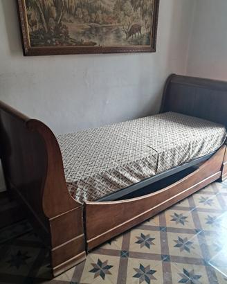 ANTICO LETTO "A BARCA" ORIGINALE