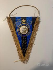 Gagliardetto Ufficiale Inter Autografato Originale