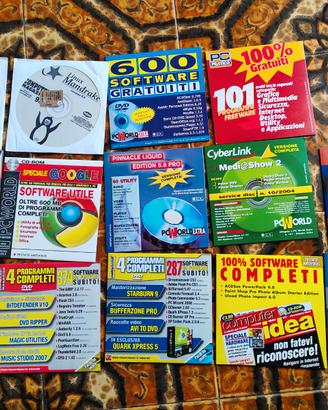 CD dal 2000 al 2010 con programmi vari