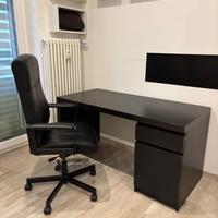 ‼️WOW Scrivania MALM, Scaffale KALLAX e sedie