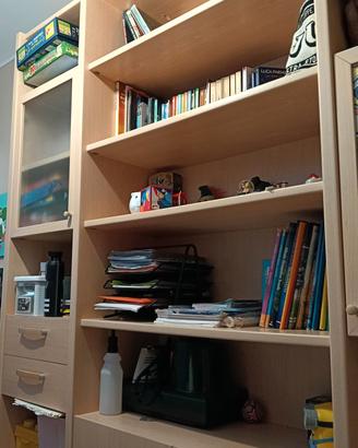 Libreria per cameretta 