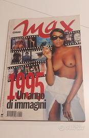 Max gennaio 96 con poster Claudia Schiffer
